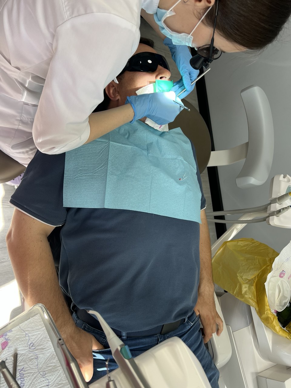 Крупный план улыбки